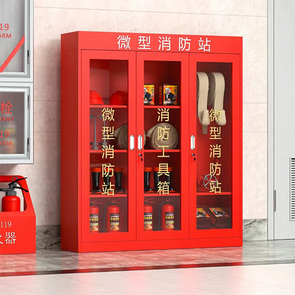 Shangcheng Fire fighting equipment(Price please ask customer service)  Micro site fire extinguishers Fire extinguisher display cabinets