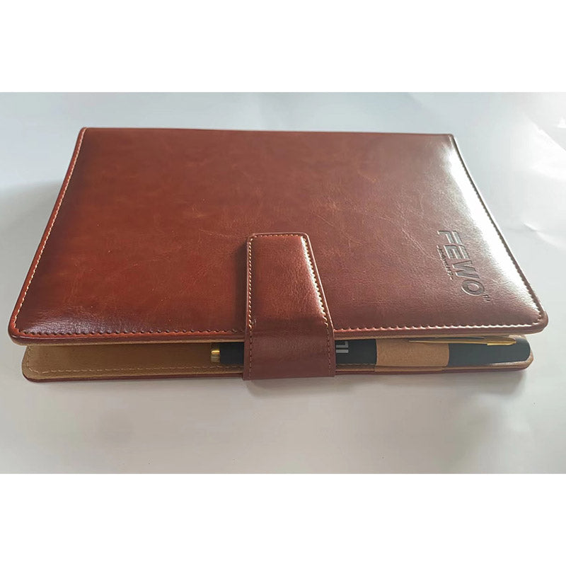 NANHENG  Loose-leaf notepad   Leather Laptop Workbook Business Meeting Record Book