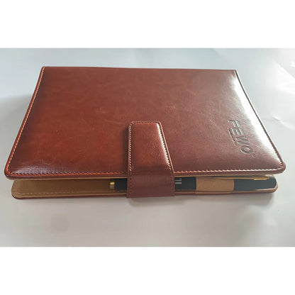 NANHENG  Loose-leaf notepad   Leather Laptop Workbook Business Meeting Record Book