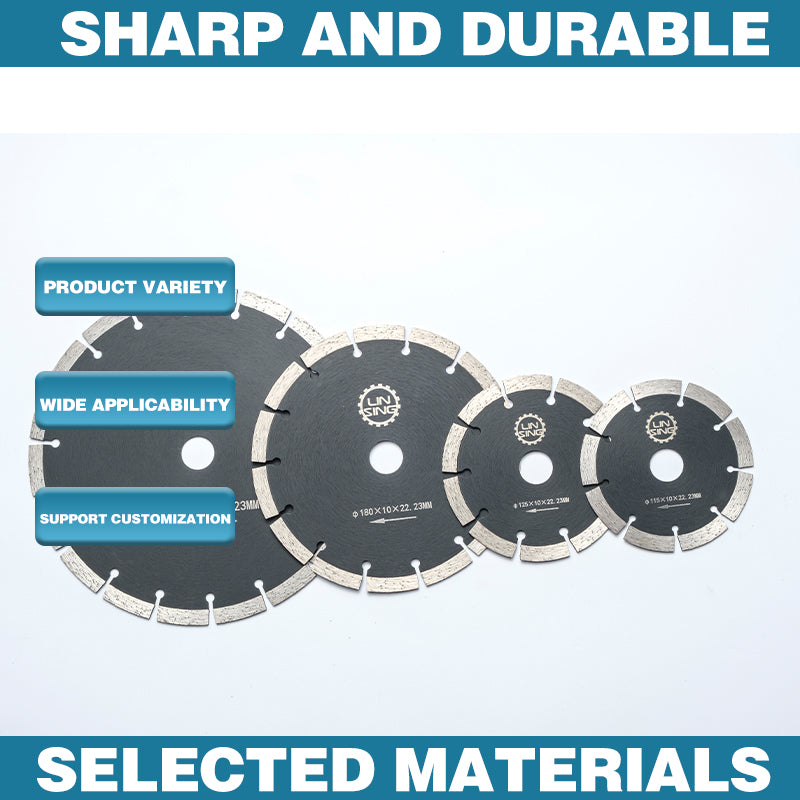LinXing Diamond Cutting Disc D105-230mm MOQ 50piece(Price please contact customer service) Dry&Wet Cutting Stone, Concrete, Ceramic Tile