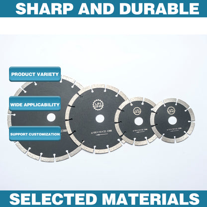 LinXing Diamond Cutting Disc D105-230mm MOQ 50piece(Price please contact customer service) Dry&Wet Cutting Stone, Concrete, Ceramic Tile