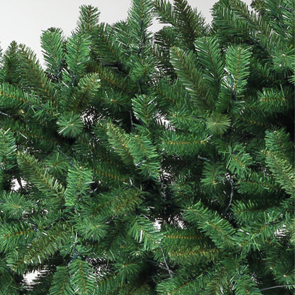 JiSheng 2.15M-1046 Green PVC Mixed Hooked Christmas Tree with 350L Warm White LED String Lights dia.124xH:215cm Starting from 3000PCS(Price please ask customer service)Decorations Simulation