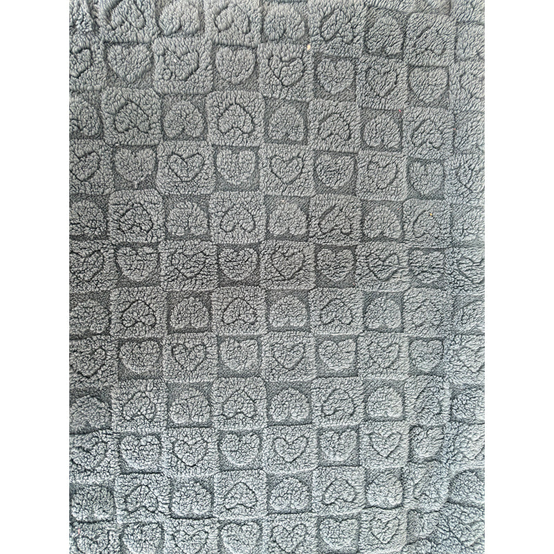 Minqi (suede jacquard) Love pattern Width 180cm-240cm g weight 220-320g/m^2 1/ roll Starting batch 2 tons  Soft skin warm