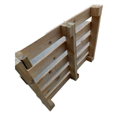 Yuanyuan Two side fork tray(Price please ask customer service)  Solid wood forklift pallet wooden pallet