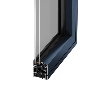 Shengmilan 81 Inside opening and inside reversing window(Price please ask customer service)  Soundproof Windows broken bridge aluminum doors and Windows