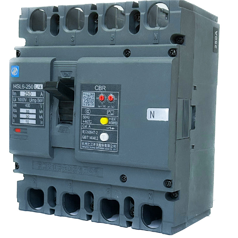 ZHIJIANG  HSM6 Series Plastic Case Circuit Breaker