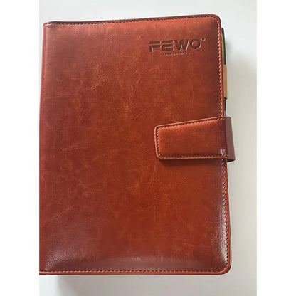 NANHENG  Loose-leaf notepad   Leather Laptop Workbook Business Meeting Record Book