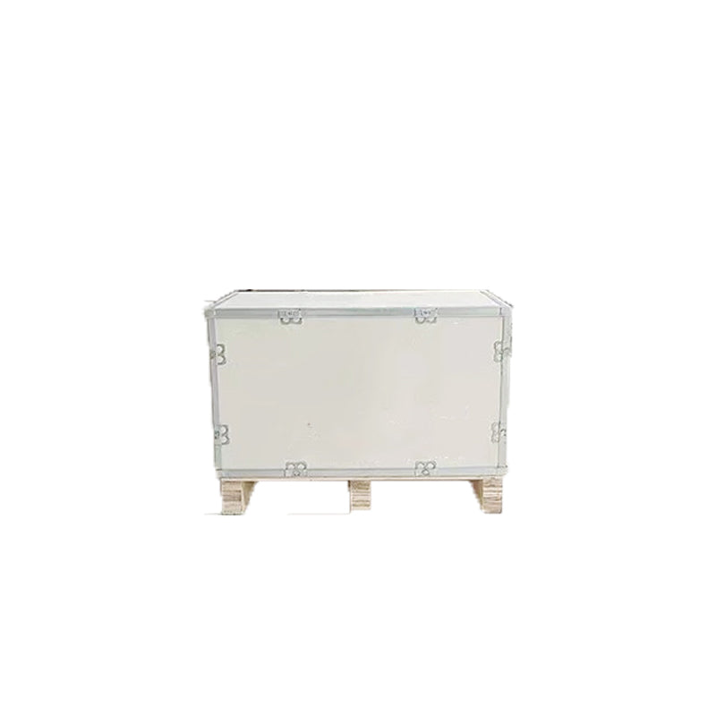 XiongCan Fumigation-free Steel Strip Packing Crates Fumigation-free export wooden crates plywood steel belt packaging wooden crates can be disassembled and folded logistics and transportation wooden crates customized(Price please ask customer service)