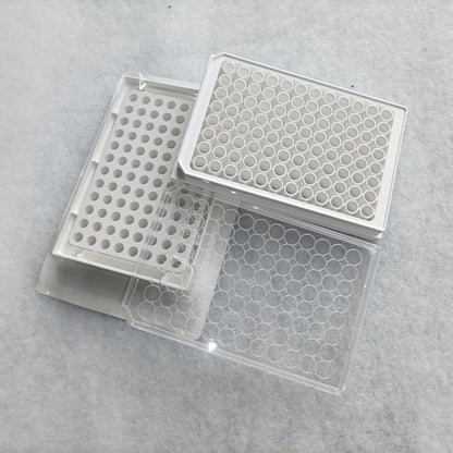 KangYuan Cell Culture Plate 96 wells white hzkywhd006    White, clear-bottomed culture plates Disposable plates