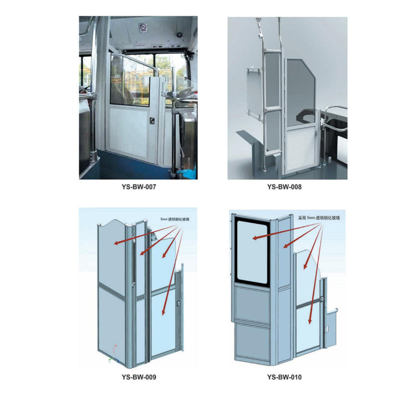 Yunshan Cab safety fence(Customized products, price consultation customer service)  Passenger bus safety door