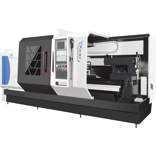 JINTANG  CK6183 Floor-standing strong-cutting type CNC lathe   Heavy duty CNC lathe Automatic high precision CNC lathe