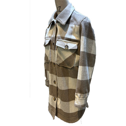 Sanzhou Plaid coat for women Starting batch 2000(Price please ask customer service)