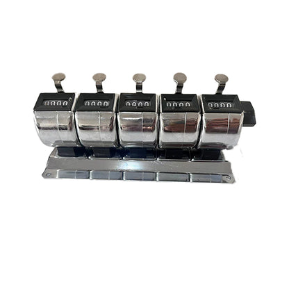 JINGYE  Hand Push Counter SJ504T-5  Connected manual counter continuous flow count