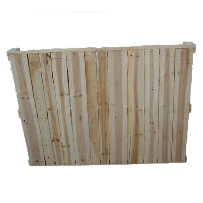 Yuanyuan Covered with wooden pallets with forks on all sides(Price please ask customer service)  Solid wood forklift pallet wood pallet free fumigation outlet