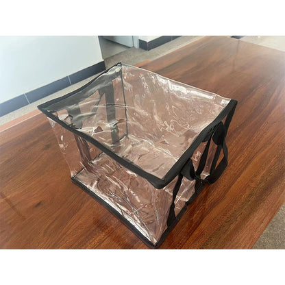 HUAYUAN  Transparent storage bag  Waterproof and dustproof storage bag, large capacity storage bag