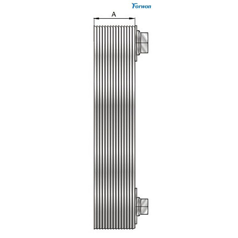 FENGHUANG  Brazed plate heat exchanger FHC136  Air conditioning air can cold and hot water unit  Economizer, evaporator, condenser