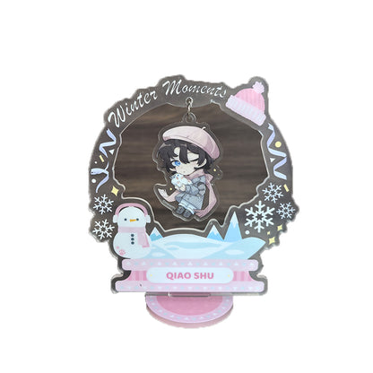 Luoyu Acrylic Standing Plaque(Customised products, price ask customer service)   Cute cartoon creative gift