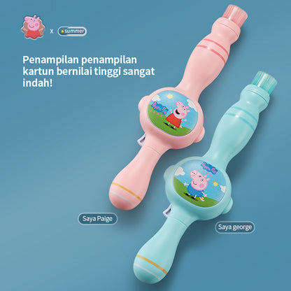 HUALONG  Peppa Pig license Smoke bubble wand
