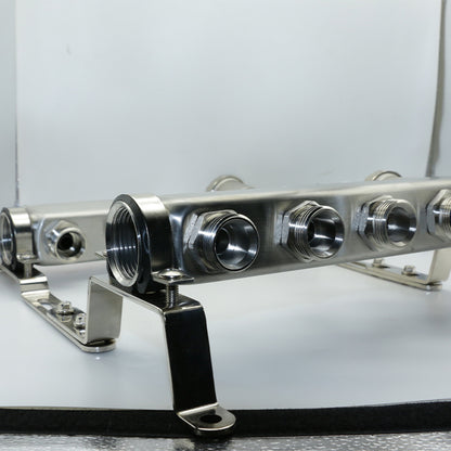 HUIBO  Stainless steel flow meter water distributor HB-08320 1"