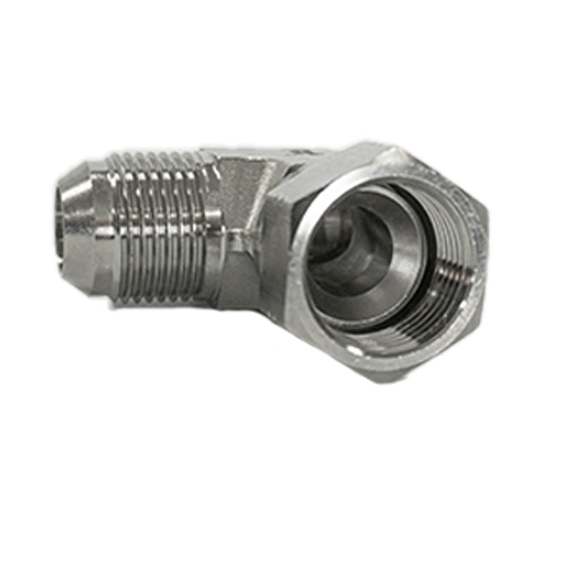 LONGYE  Transition Fittings U.S. Transition Fittings 90° Curved U.S. JIC Female and Male 74° Tapered