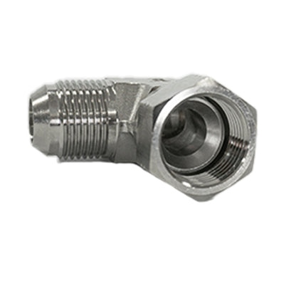 LONGYE  Transition Fittings U.S. Transition Fittings 90° Curved U.S. JIC Female and Male 74° Tapered