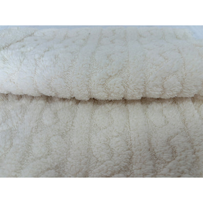 Minqi (velvet jacquard) twist pattern Width 180cm-240cm g weight 220-320g/m^2 1/ roll Starting batch 2 tons  Pure color skin warm and comfortable