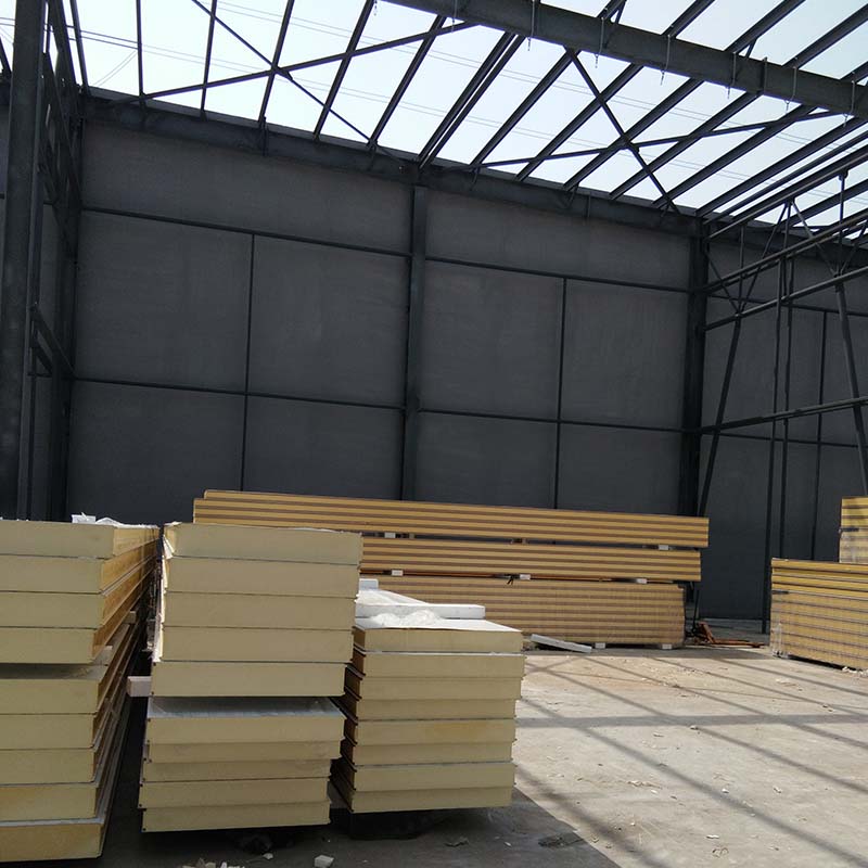 LINGSHUN   Mechanized rock wool board, fireproof purification board, composite sandwich board
