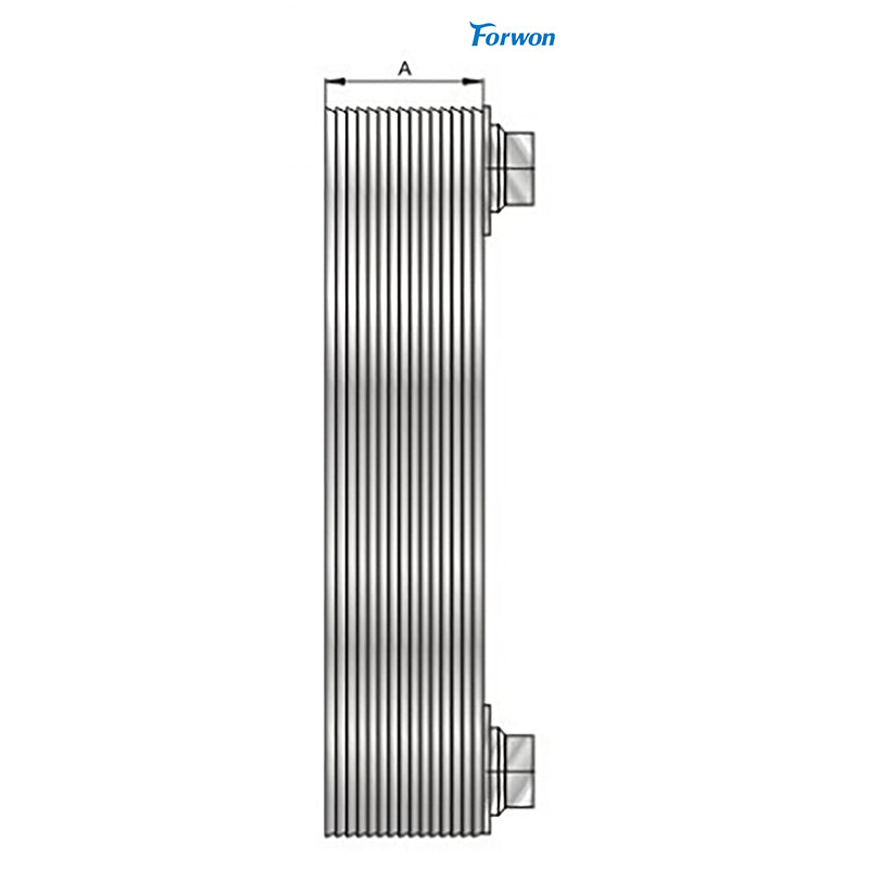 FENGHUANG  Brazed plate heat exchanger FHC210 Air conditioning air can cold and hot water unit  Dry machine Heat exchanger, stack machine, plate change