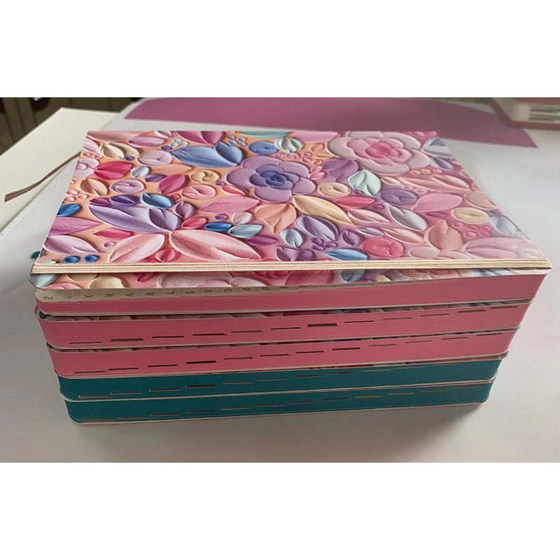 NANHENG  Catalog Notepad  Small Fresh Handdrawn Illustration Notebook 3D Stereoscopic Printing Waterproof Notebook