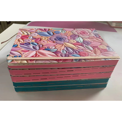 NANHENG  Catalog Notepad  Small Fresh Handdrawn Illustration Notebook 3D Stereoscopic Printing Waterproof Notebook