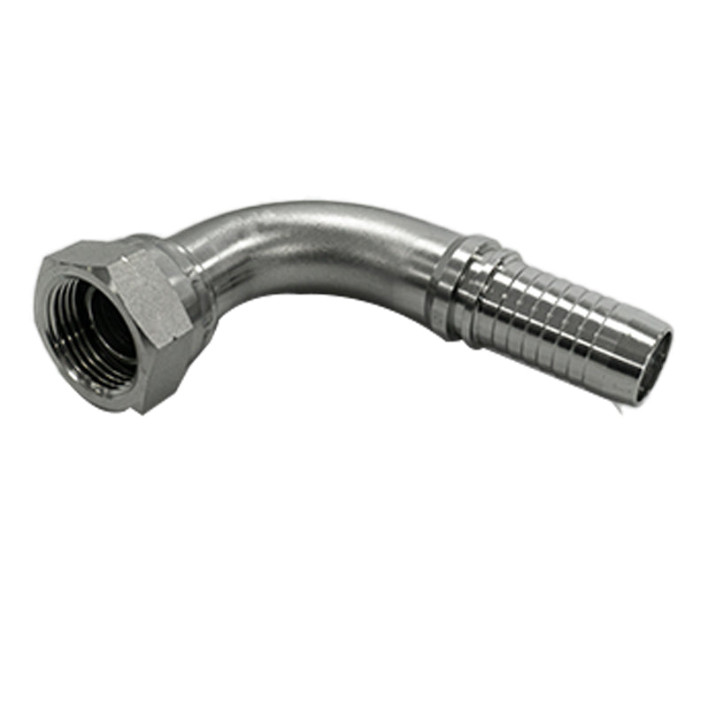 LONGYE  Hose fittings 90° English tube female thread 60° male taper standard core