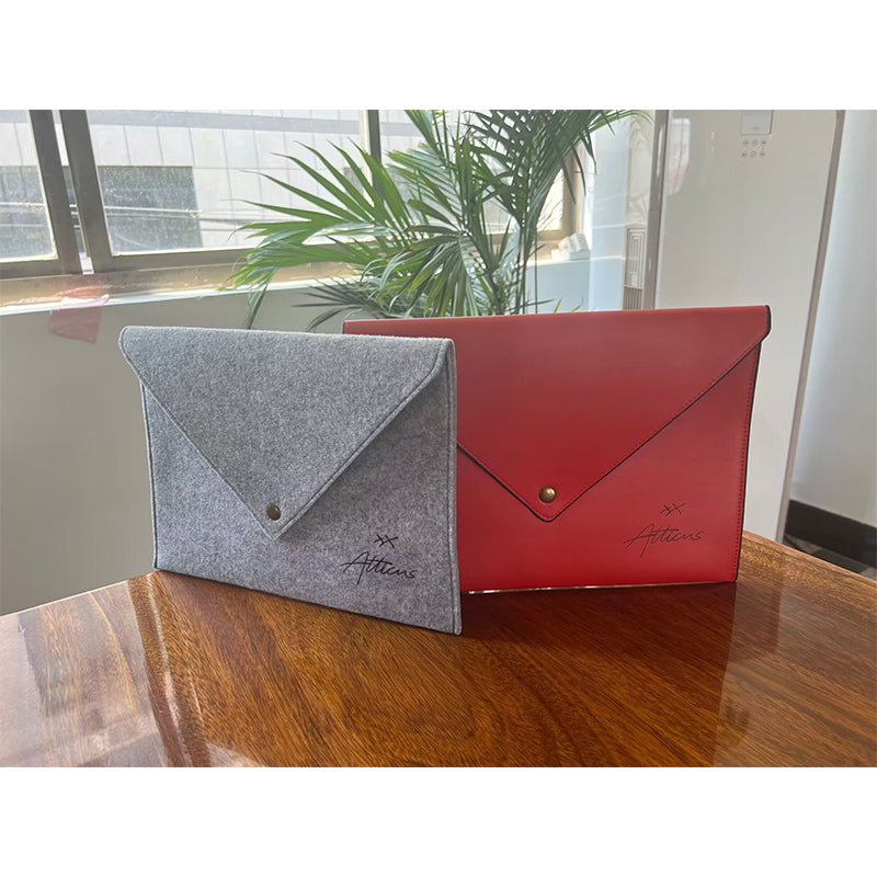 HUAYUAN  Envelope pack  Customized felt file bag, archive bag, storage file bag