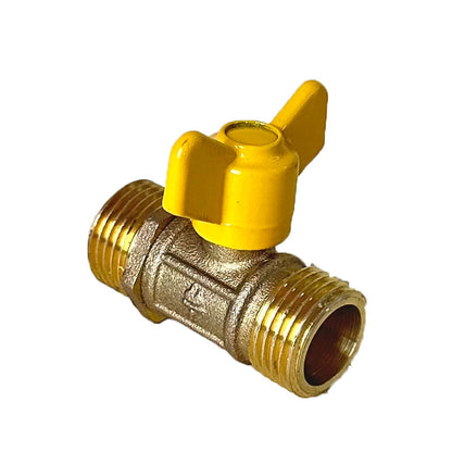 Bozheng Double outer teeth butterfly handle gas special valve 15(Price please ask customer service) All copper thickened gas valve