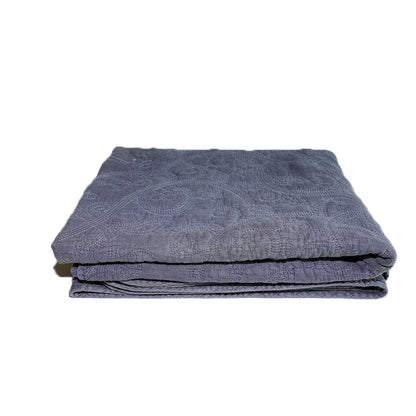 JingWei Brushed Fabric Embroidered Quilted Sandwash Quilt(Price please ask customer service)Bedroom Simple