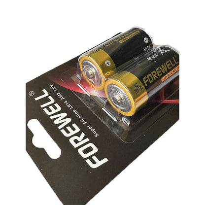 Weihe Alkaline dry cell LR14,2B  Durable, mercury-free and environmentally friendly