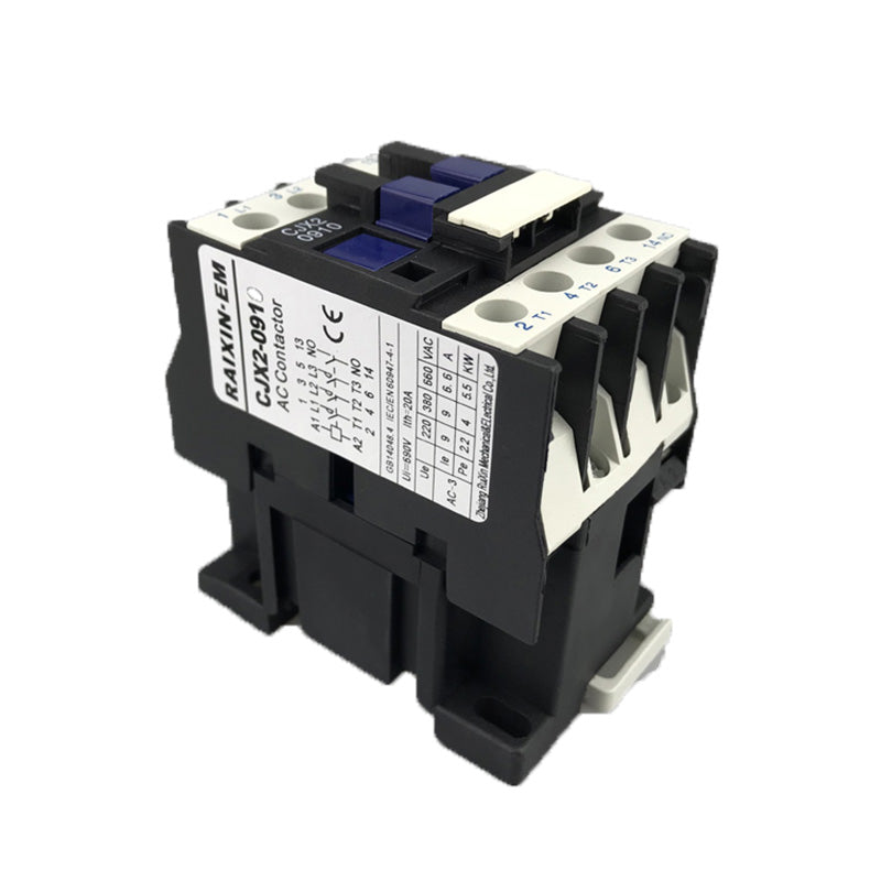 ruixin Ac contactor （CJX2-09/12/18）Single-phase three-phase flame-retardant housing
