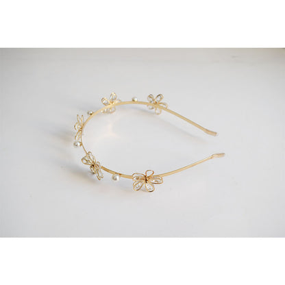 CHUANYANG  Headbands 01  Elegant and Elegant Small Fragrant Hair Hoops with High Quality Black Headbands and Accessories