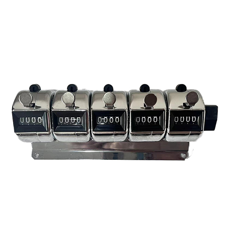JINGYE  Hand Push Counter SJ504T-5  Connected manual counter continuous flow count
