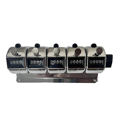 JINGYE  Hand Push Counter SJ504T-5  Connected manual counter continuous flow count