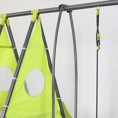 JiSheng Tower swing 312*267*195cm Starting lot 500(Price please ask customer service) Single Bar Swing Soft board swing