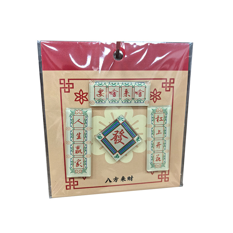 Luoyu Acrylic magnetic fridge sticker(Customised products, price ask customer service)  Decorate refrigerator magnets for Chinese New Year