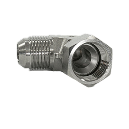 LONGYE  Transition Fittings U.S. Transition Fittings 90° Curved U.S. JIC Female and Male 74° Tapered