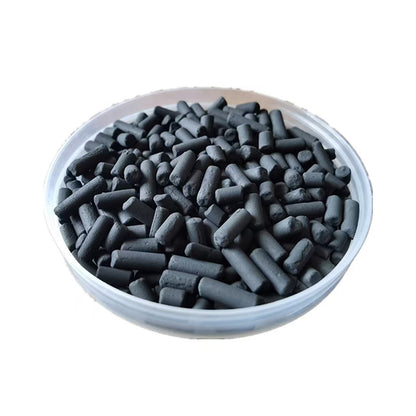 HuaJi Columnar activated carbon for industrial waste gas treatment Starting lot size 5 tons(Price please ask customer service)Gas Purifying Columnar Activated Carbon Anthracite