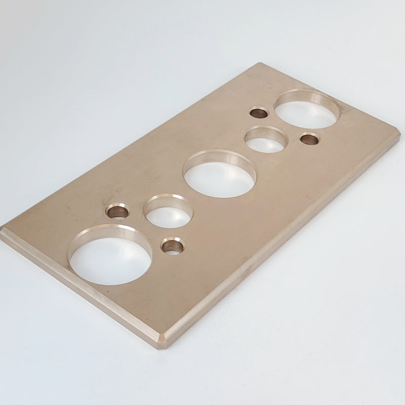 LIYI  Copper Slide Plate (SFP)  Self-lubricating graphite copper plate Wear-resistant slide plate