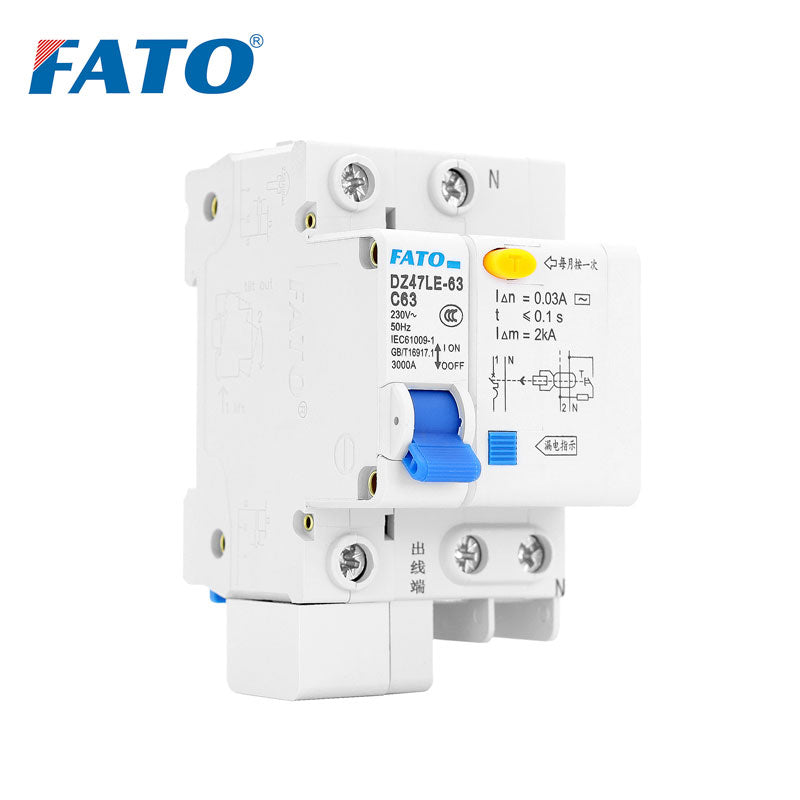 HUATONG  Leakage circuit breaker DZ47LE-63