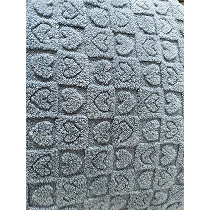 Minqi (suede jacquard) Love pattern Width 180cm-240cm g weight 220-320g/m^2 1/ roll Starting batch 2 tons  Soft skin warm