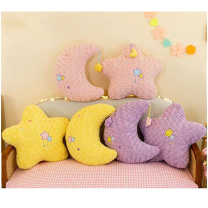 Xuqian A stuffed animal throw pillow Size 50 cm  Little cartoon star doll girl gift