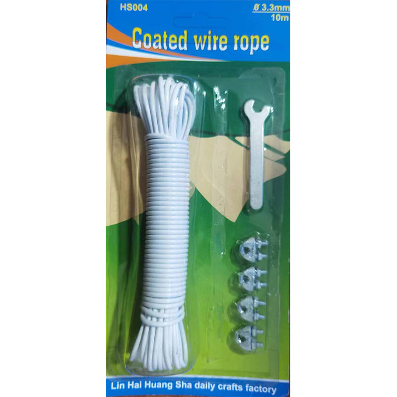 Huangsha Clothesline hs004 3.3mm*10m Starting batch 480 Outdoor tent rope Binding rope Packing rope