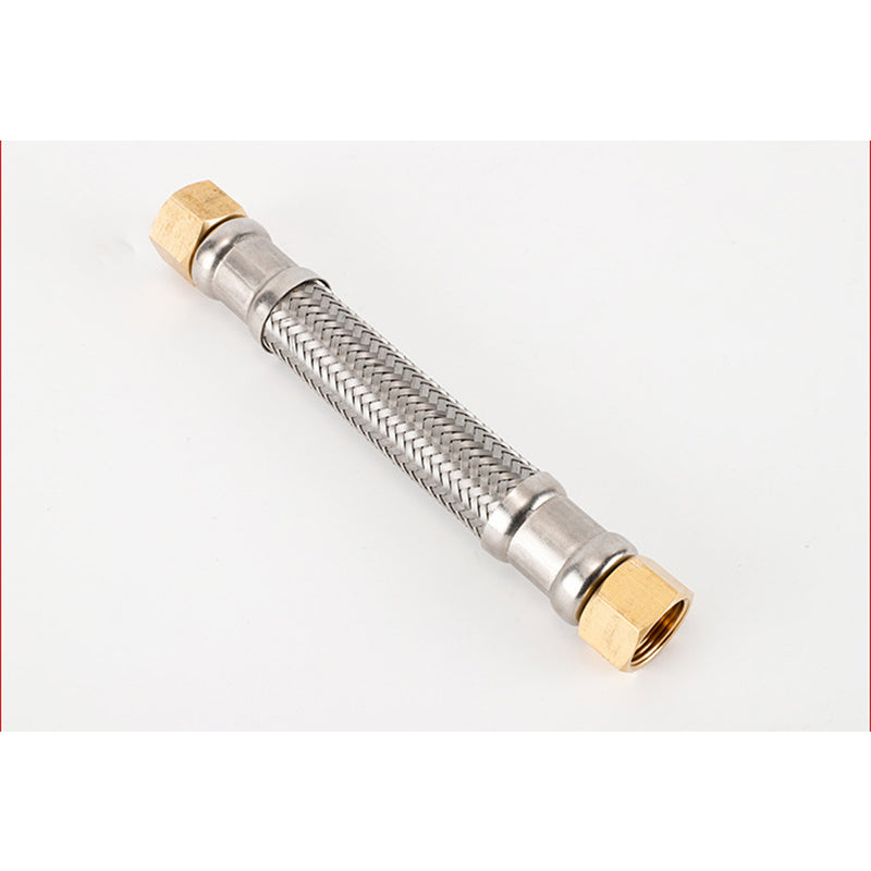 Shengjin All 304 stainless steel silicone network metal explosion-proof air compressor connection pipe  3/4*16 tooth connector, outer diameter Φ22mm.1/2 connector, outer diameter Φ24mm.G3/4 connector outer diameter Φ31mm(Price please ask customer service)