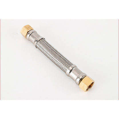 Shengjin All 304 stainless steel silicone network metal explosion-proof air compressor connection pipe  3/4*16 tooth connector, outer diameter Φ22mm.1/2 connector, outer diameter Φ24mm.G3/4 connector outer diameter Φ31mm(Price please ask customer service)